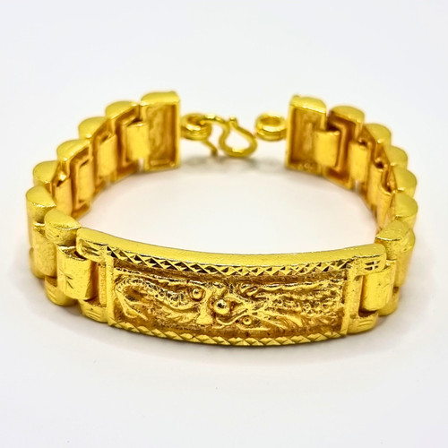 Bracciale thai oro 24k - bracciale,