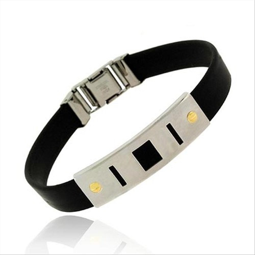 Bracciale uomo acciaio - bracciale, in