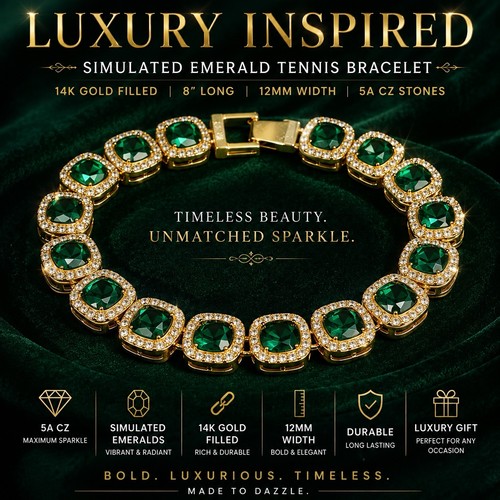 Bracciale tennis lusso oro - lusso,