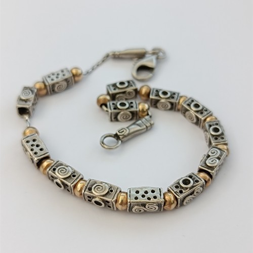 Bracciale vintage argento - bracciale,