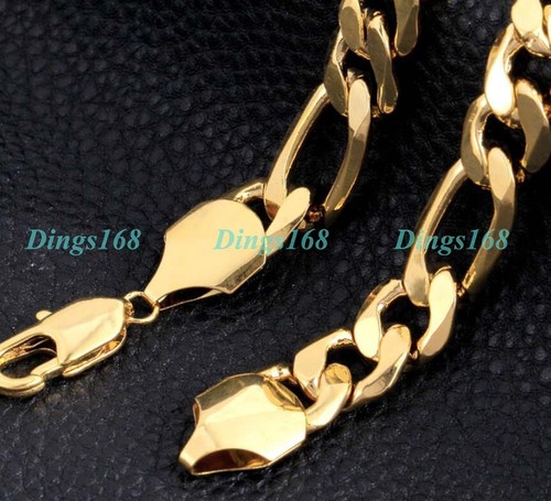 Bracciale catena figaro - bracciale, oro