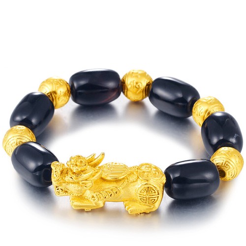 Bracciale uomo drago 22k - drago, 23k