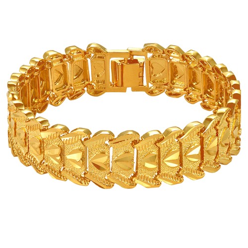 Bracciale uomo placcato oro - placcato,