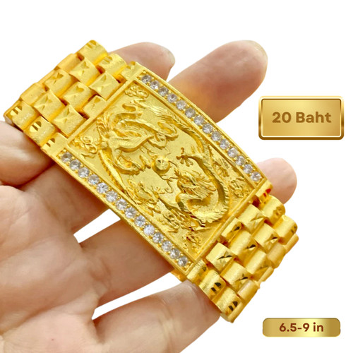 Bracciale 24k thai - 24k, placcato