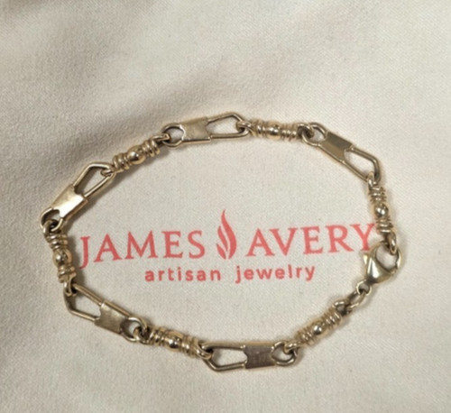 Bracciale uomo james avery oro - bracciale,