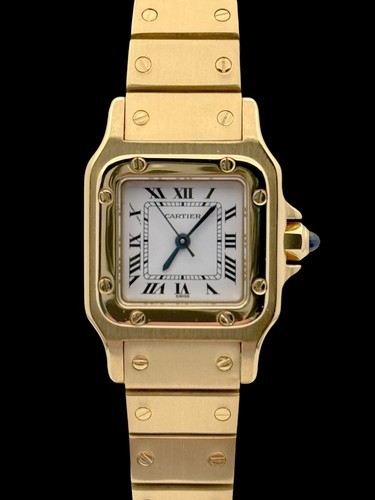Cartier santos all gold - all,