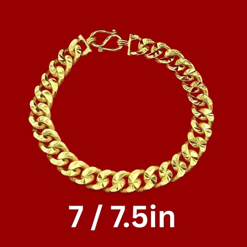 Bracciale uomo pesante - bracciale, 23k