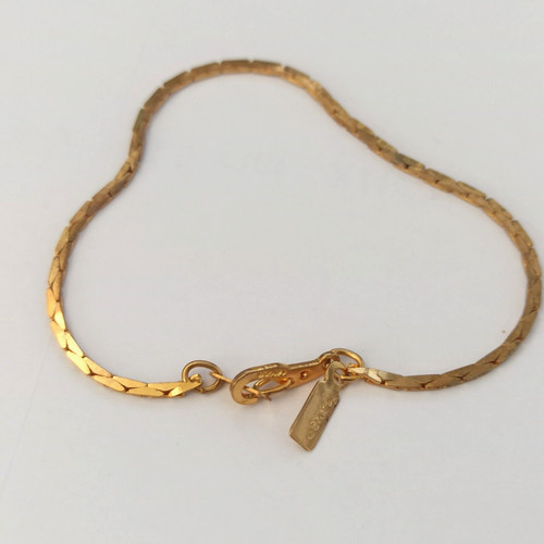 Bracciale vintage 14kgp cobra - bracciale,