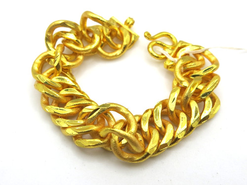 Bracciale uomo catena cordino