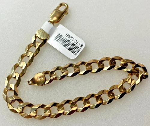 Bracciale cordino vero oro