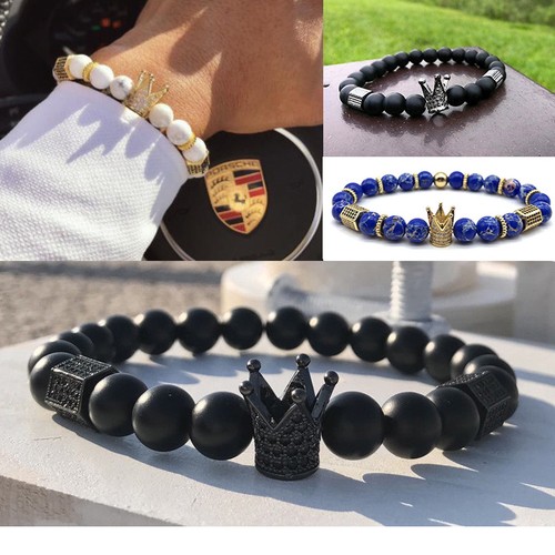 Bracciale uomo lusso 24kt - uomo, pave