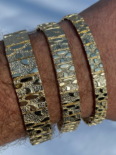 Bracciale pepita uomo - , vero