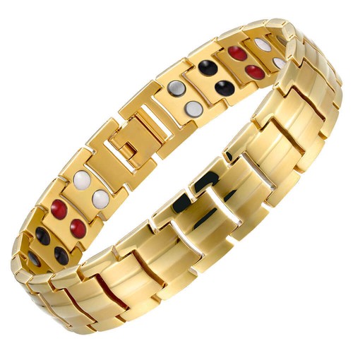 Bracciale magnetico oro - bracciale,