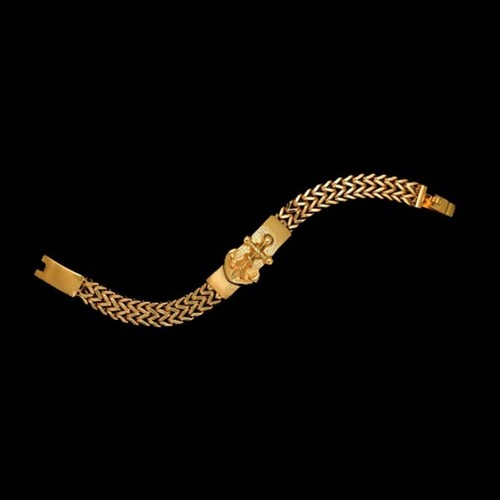 Bracciale doppio ancora franco - bracciale,
