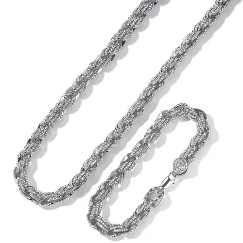 Set catena bracciale - e, corda
