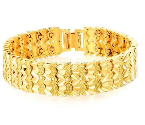 Bracciale gnayy lady uomo oro - bracciale,