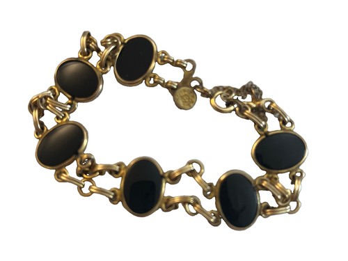 Bracciale vintage maglia - , onice