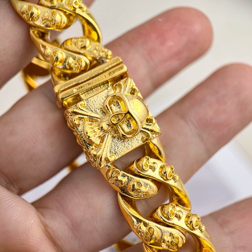 Bracciale uomo teschio - bracciale,