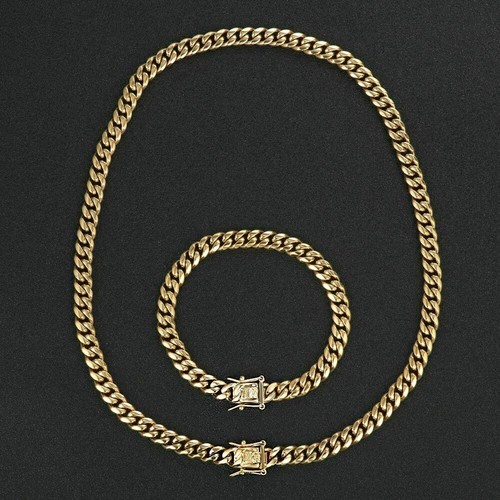 Set bracciale catena uomo - bracciale, e