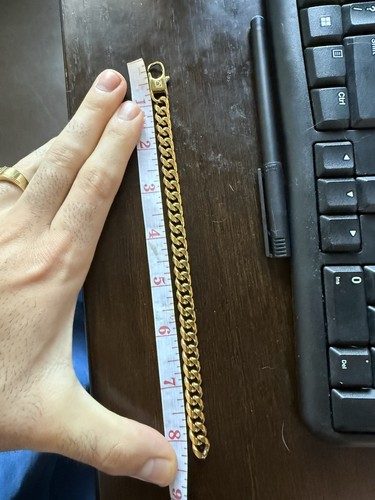 Bracciale cubano lungo - , circa