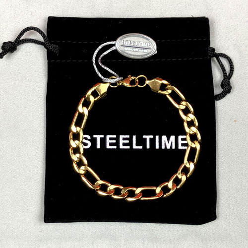 Steeltime bracciale uomo - bracciale,