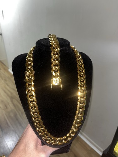 Set catena bracciale maglia - set,