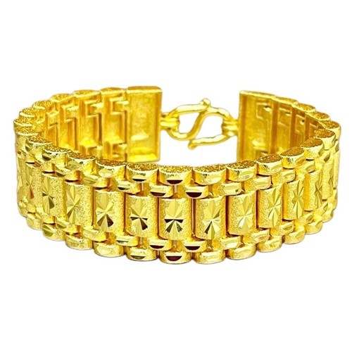 Bracciale uomo placcato - bracciale, oro